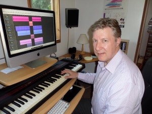 Library music composer